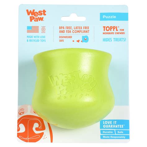 bet paw|West Paw Zogoflex Toppl dog toy review .